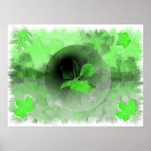Abstractart Nature2 affisch