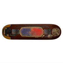 Abstrakt - Crayon - Andromeda Skate Board Deck