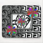 Abstrakt design Mousepad Musmattor