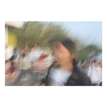 Abstrakt - folk fototryck