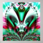 Abstrakt Fractalaffisch