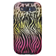 Abstrakt Gallaxy 3 täcker Samsung Galaxy S3 Fodral