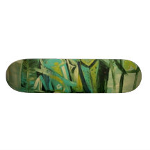 Abstrakt grönt skateboards