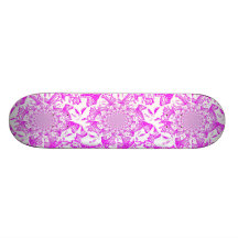 Abstrakt/hypnotisk Digital konst Skate Deck