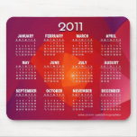 Abstrakt kalender Mousepad för stearinljus 2011 Musmatta