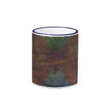 Abstrakt konst för fjäril kaffe mugg