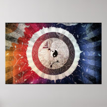 Abstrakt konst print