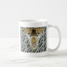 ABSTRAKT KONSTKATT KAFFE MUGGAR