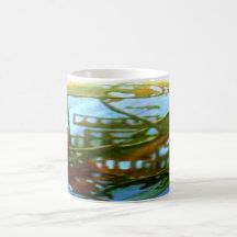 ABSTRAKT KONSTMUGG