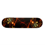 Abstrakt konstSkateboard för hjärtslag