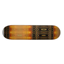 ABSTRAKT KONSTSOLNEDGÅNG SKATE BOARDS