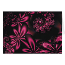 Abstrakt kort för passionblommor