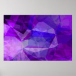 Abstrakt polygoner 147 print