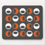 Abstrakt Retro moderna Spheres Mousepad Musmatta