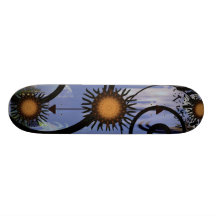 Abstrakt sol skate board