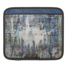 abstrakt stads- ipad sleeve
