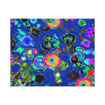 Abstrakt tryck sträckta canvas tryck