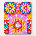 Abstrakt uggla Mousepad för funky Musmattor