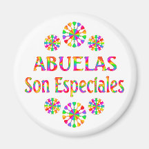 Abuelas Son Especiales Magnet För Kylskåp