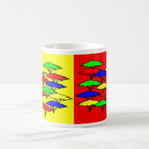 Acaciaträd Kaffe Kopp