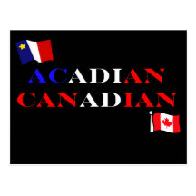 Acadian kanadensare vykort