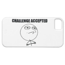 Accepterad utmaning iPhone 5 cases