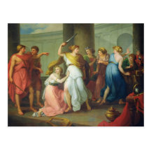 Achilles kände igen, 1799 vykort