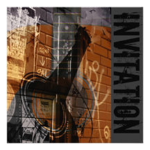 acoustic guitar jazz jam invitation