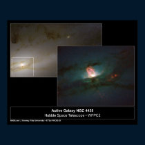ActiveGalaxy-NGC4438-2000-21a affischer