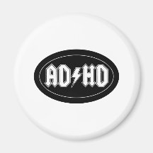 AD/HD KYLSKÅPMAGNETER