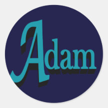 Adam klistermärkear