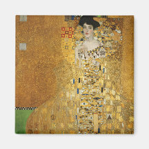 Adele Bloch Bauer - Gustav Klimt Kylskåps Magneter