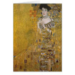 Adele Bloch-Bauers porträtt av Gustav Klimt Kort