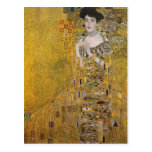 Adele Bloch-Bauers porträtt av Gustav Klimt Vykort
