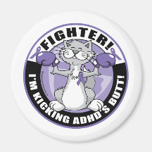 ADHD-kattkämpe Magnet För Kylskåp