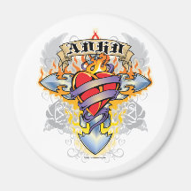 ADHD-kor & hjärta Magneter