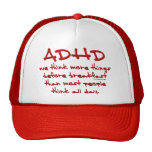 ADHD-tänka mer Baseball Hat