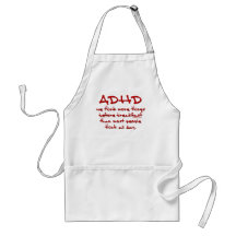 ADHD-tänka mer Förkläde