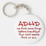 ADHD-tänka mer Nyckel Ringar