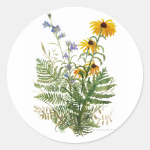 Adirondack blommigtklistermärke