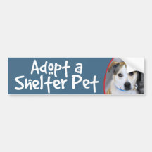 Adoptera ett skyddhusdjurPitbull-Gult labb Bildekal