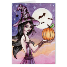 Adrianna - Halloween häxakort