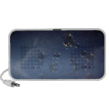 Aeration bubblar klotter laptop högtalare