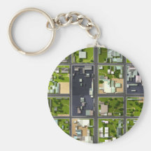 Aerial View - Keychain