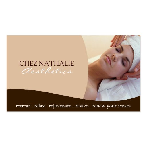 Aesthetician~-visitkort