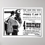 Affisch 1921 för annons för Rudolph Valentino vint