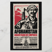Affisch för Afghanistan Anti-Krig film Custom Flyer
