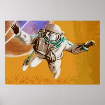 Affisch för astronaut 17