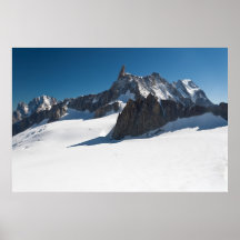 Affisch för buckla du Geant - Mont Blanc