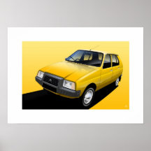 Affisch för Citroen Visa mk1